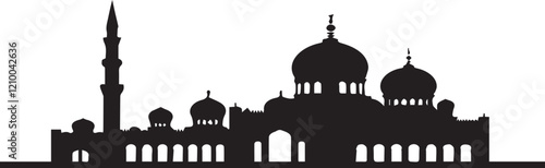  Mosque silhouette