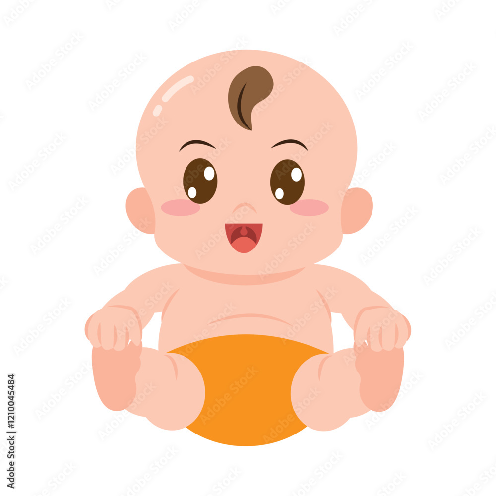 Obraz premium baby cute boy
