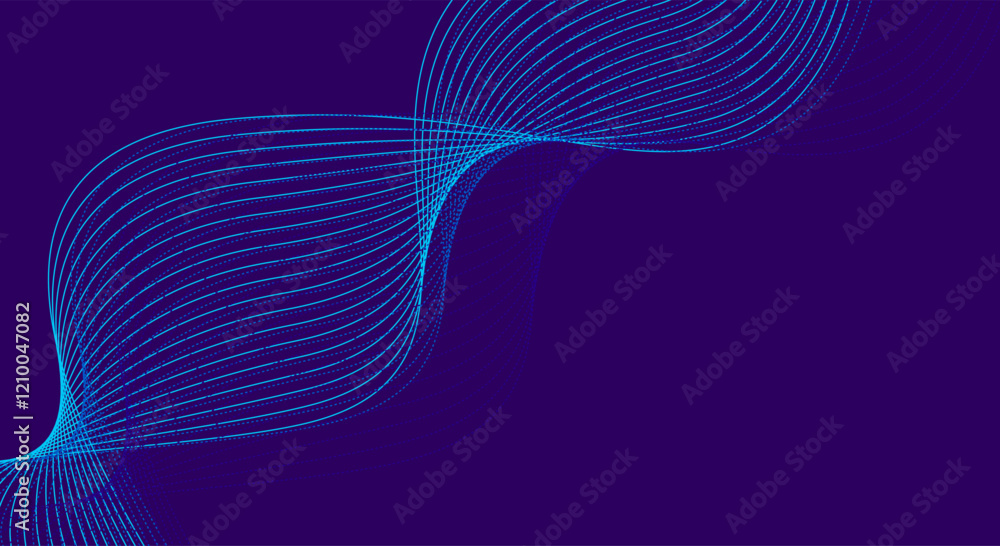 Smooth and flowing dynamic green blue wave lines isolated on white background. Stylized wave line art vector background. Smooth and flowing dynamic green blue wave lines isolated on white background. Stylized wave line art vector background.