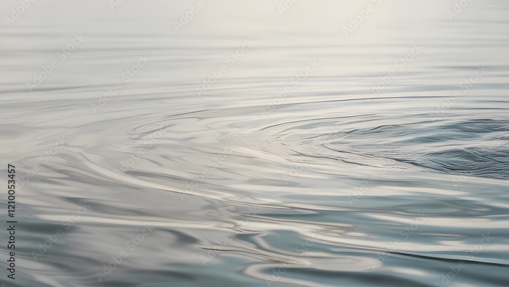 Rippling Water Surface Calm Silver Gray Textured Abstract Background Rippling Water Surface Calm Silver Gray Textured Abstract Background