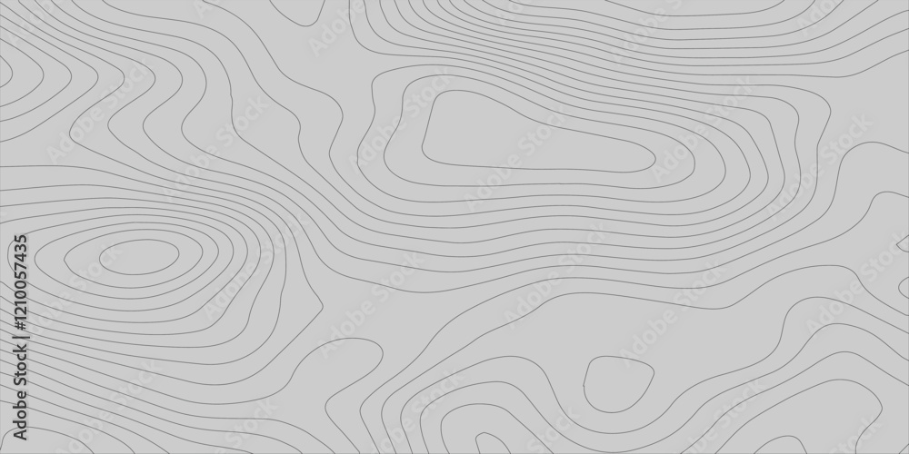 Abstract wavy topographic map. Abstract wavy and curved lines background. Abstract geometric topographic contour map background.
Abstract wavy topographic map. Abstract wavy and curved lines background. Abstract geometric topographic contour map background.