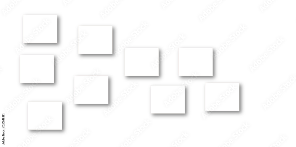 Simple Square cube box plate board on white wall background. 3d rendering. Multiple Horizontal Business Card Modern Mockup for Branding Presentation, Corporate Identity, Advertising, Graphic design. Simple Square cube box plate board on white wall background. 3d rendering. Multiple Horizontal Business Card Modern Mockup for Branding Presentation, Corporate Identity, Advertising, Graphic design.