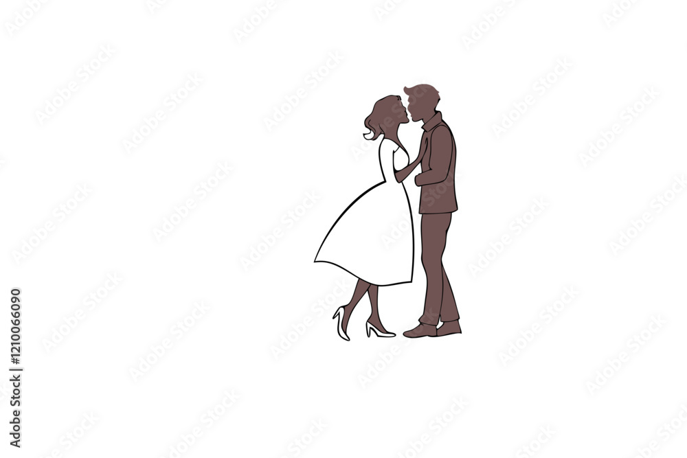 silhouette of a person happy valentine day silhouette of a person happy valentine day