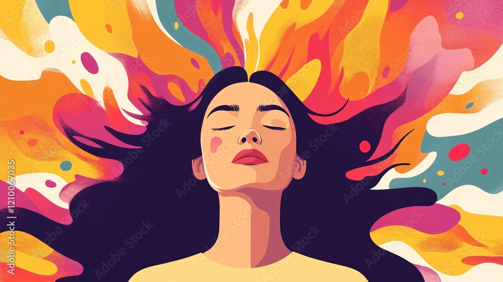Understanding Mental Health: Depressed Woman on World Mental Health Day Understanding Mental Health: Depressed Woman on World Mental Health Day