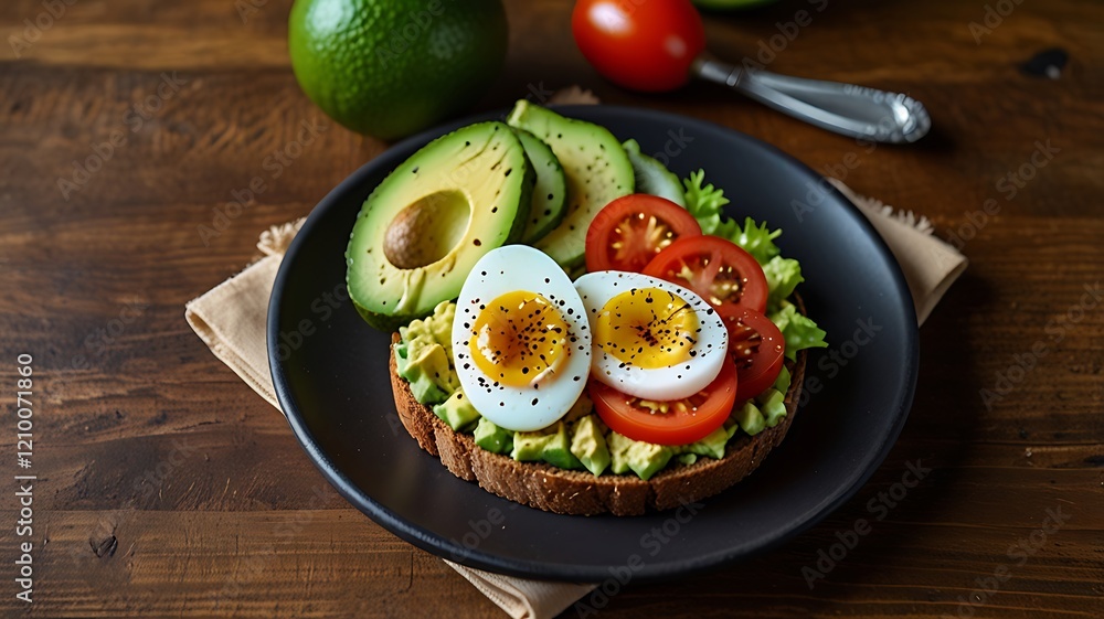 Avocado Toast with Eggs: A Vibrant and Delicious Breakfast Avocado Toast with Eggs: A Vibrant and Delicious Breakfast