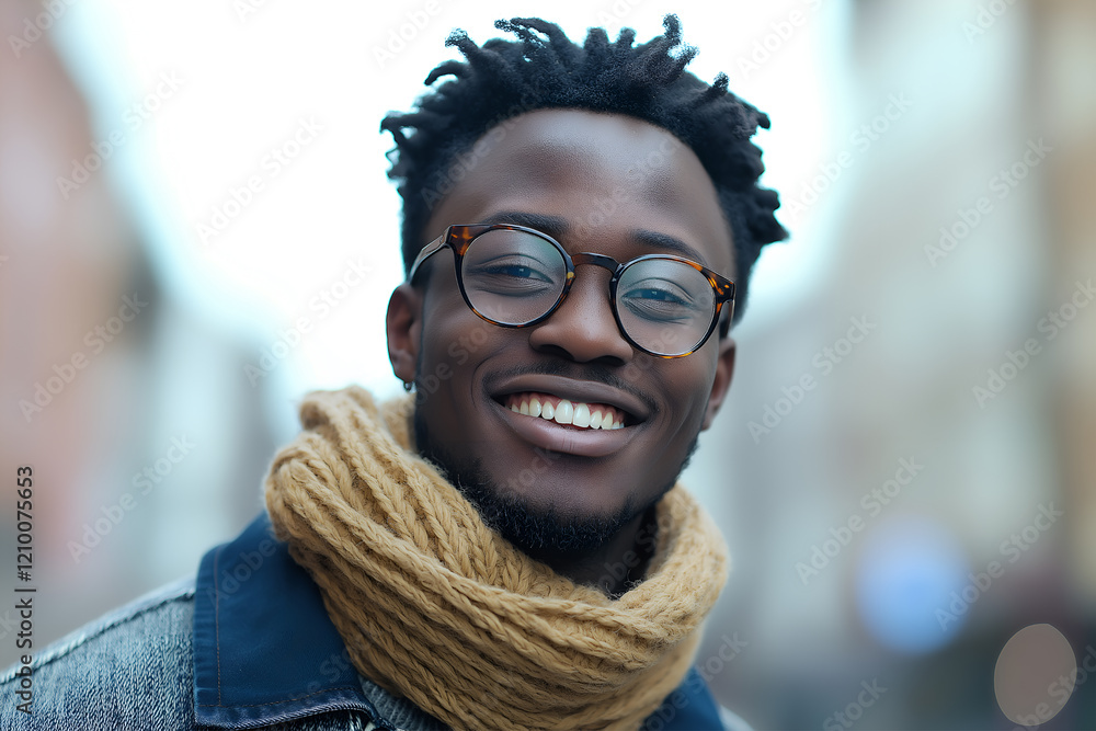 Smiling young casual man posing Smiling young casual man posing