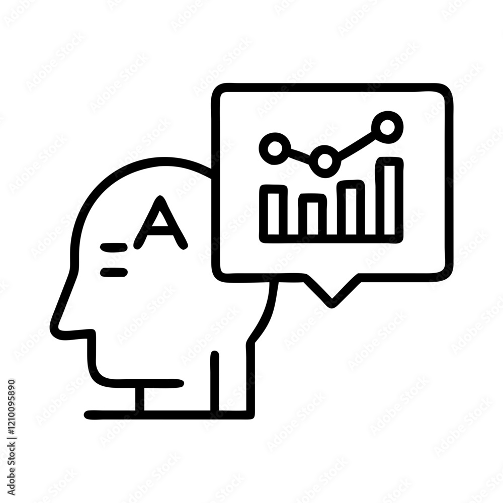 ai training data icon, ai training data line art - simple line art of ai training data, perfect for ai training data logos and icons ai training data icon, ai training data line art - simple line art of ai training data, perfect for ai training data logos and icons