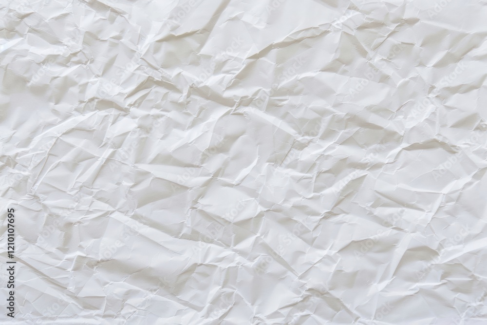 Obraz premium Paper background texture crumpled white abstract