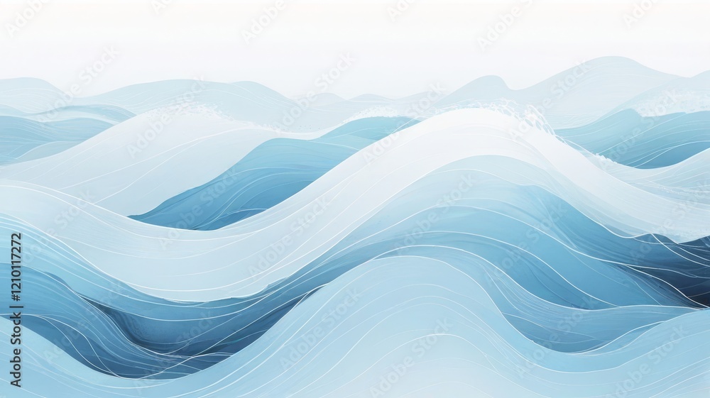 fondo olas marinas abstractas estilo acuarela fondo olas marinas abstractas estilo acuarela