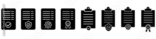 Checkmark icon vector. confirm terms illustration sign. approve symbol. ok logo. approve mark.