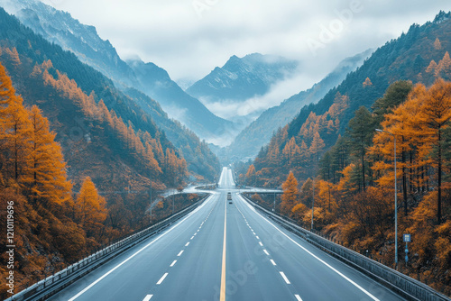 Abstract Road Background