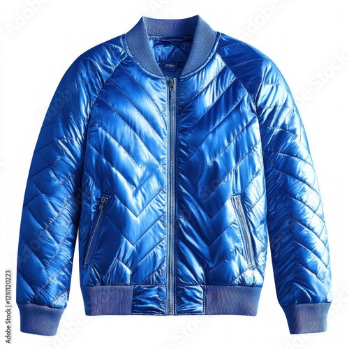Blue Jacket Isolated