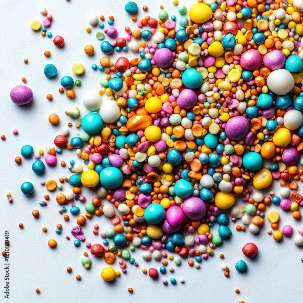 Cake Sprinkles Isolated Cake Sprinkles Isolated