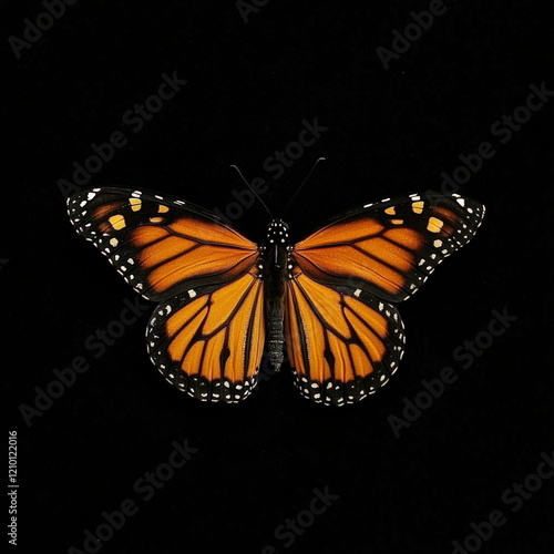 Monarch Isolated