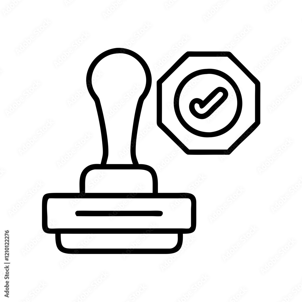 certified stamp icon, certified stamp line art - simple line art of certified stamp, perfect for certified stamp logos and icons certified stamp icon, certified stamp line art - simple line art of certified stamp, perfect for certified stamp logos and icons
