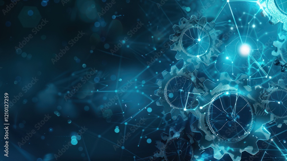 Abstract Digital Technology Background Abstract Digital Technology Background