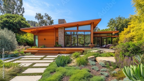Innovative Sustainable Architecture for Eco Friendly Residential Design with Modern Landscaping