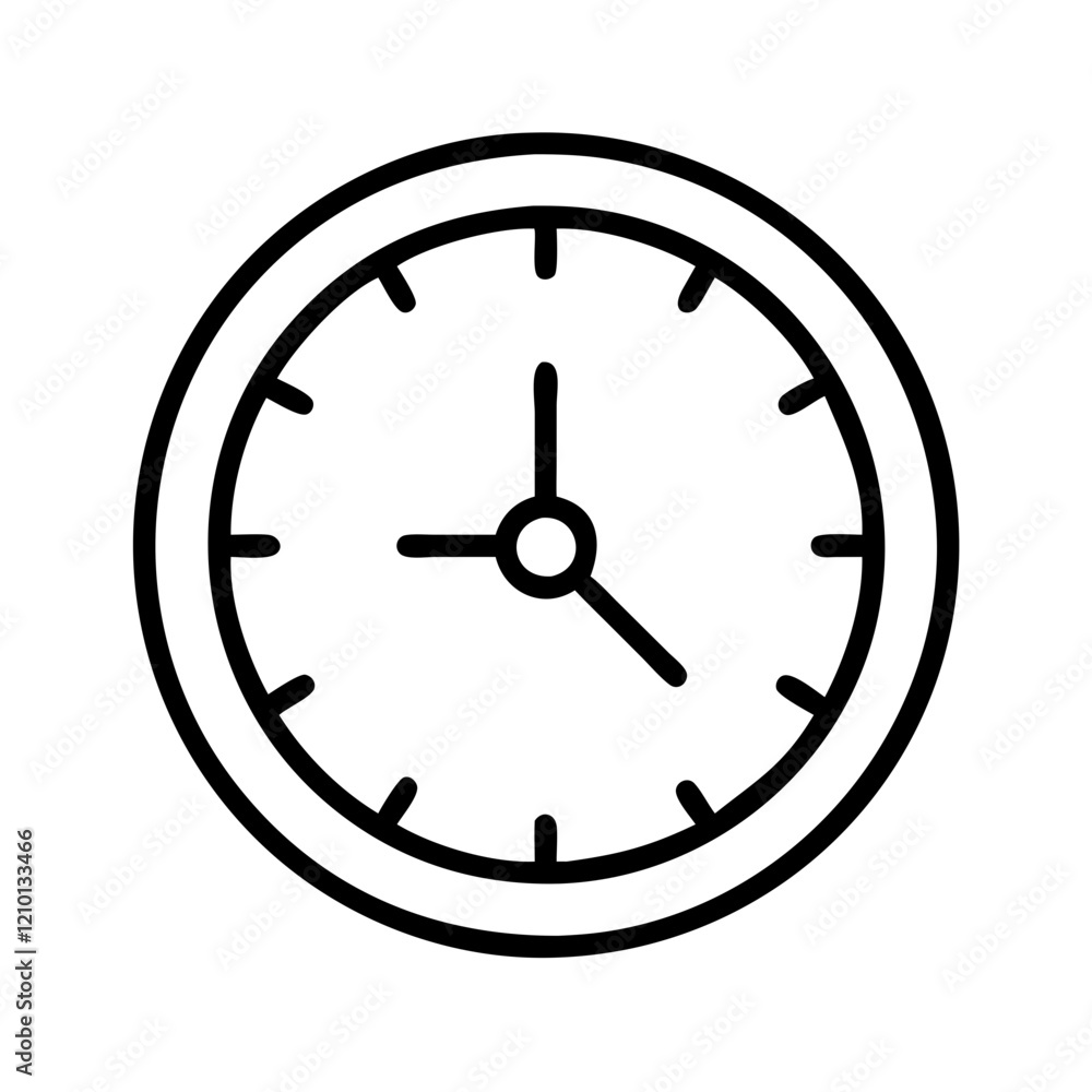 clock face with hands icon, clock face with hands line art - simple line art of clock face with hands, perfect for clock face with hands logos and icons clock face with hands icon, clock face with hands line art - simple line art of clock face with hands, perfect for clock face with hands logos and icons