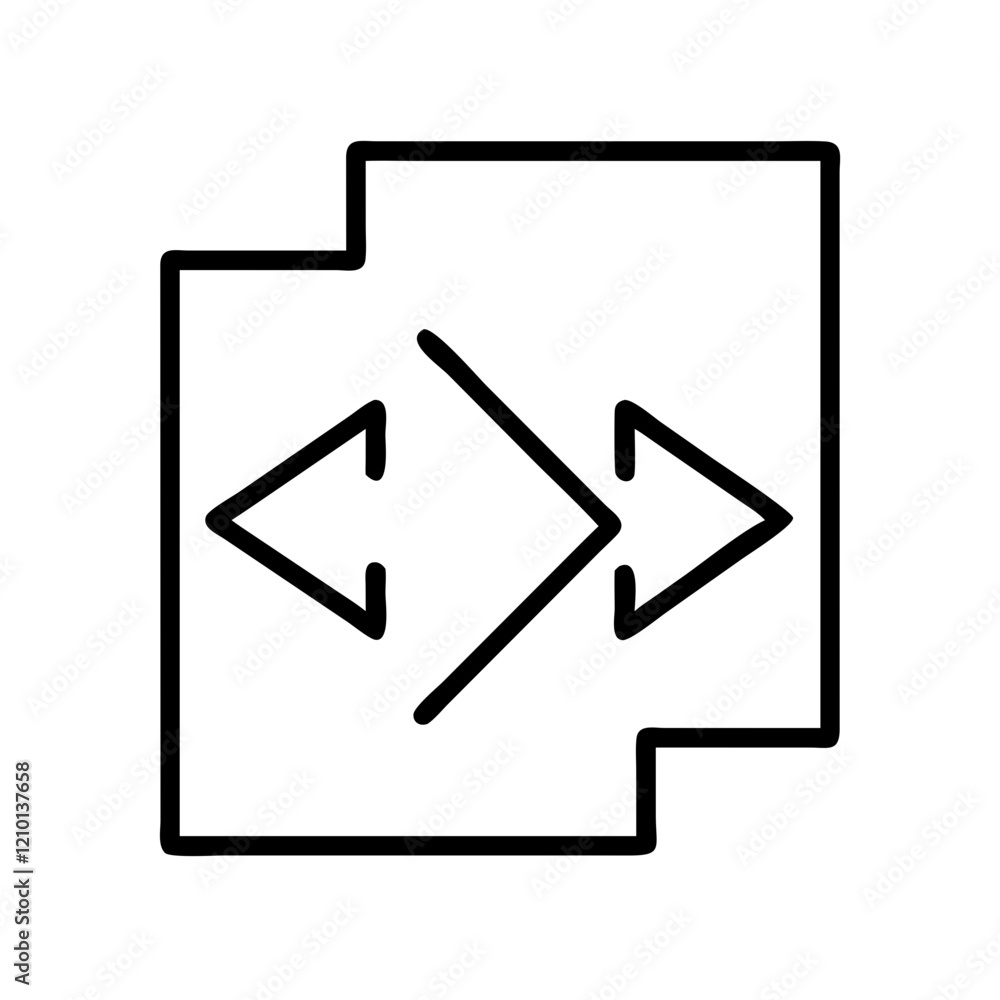 code merge icon, code merge line art - simple line art of code merge, perfect for code merge logos and icons code merge icon, code merge line art - simple line art of code merge, perfect for code merge logos and icons