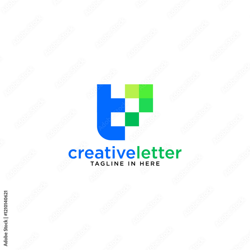 modern initial TP or PT letter logo design with digital analytical concept vector modern initial TP or PT letter logo design with digital analytical concept vector
