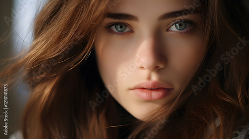 Serene Blue Eyes photo