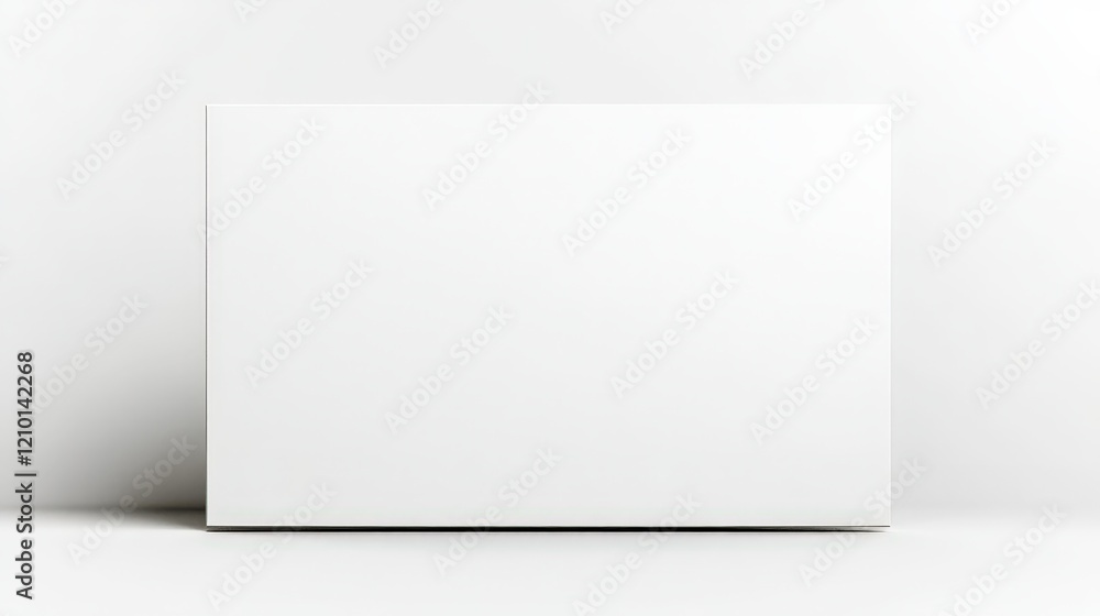 Minimalist White Box on Bright White Background Evoking a Clean and Simple Aesthetic Ideal for Modern Design Projects Minimalist White Box on Bright White Background Evoking a Clean and Simple Aesthetic Ideal for Modern Design Projects