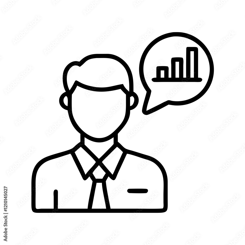 consultant icon, consultant line art - simple line art of consultant, perfect for consultant logos and icons consultant icon, consultant line art - simple line art of consultant, perfect for consultant logos and icons