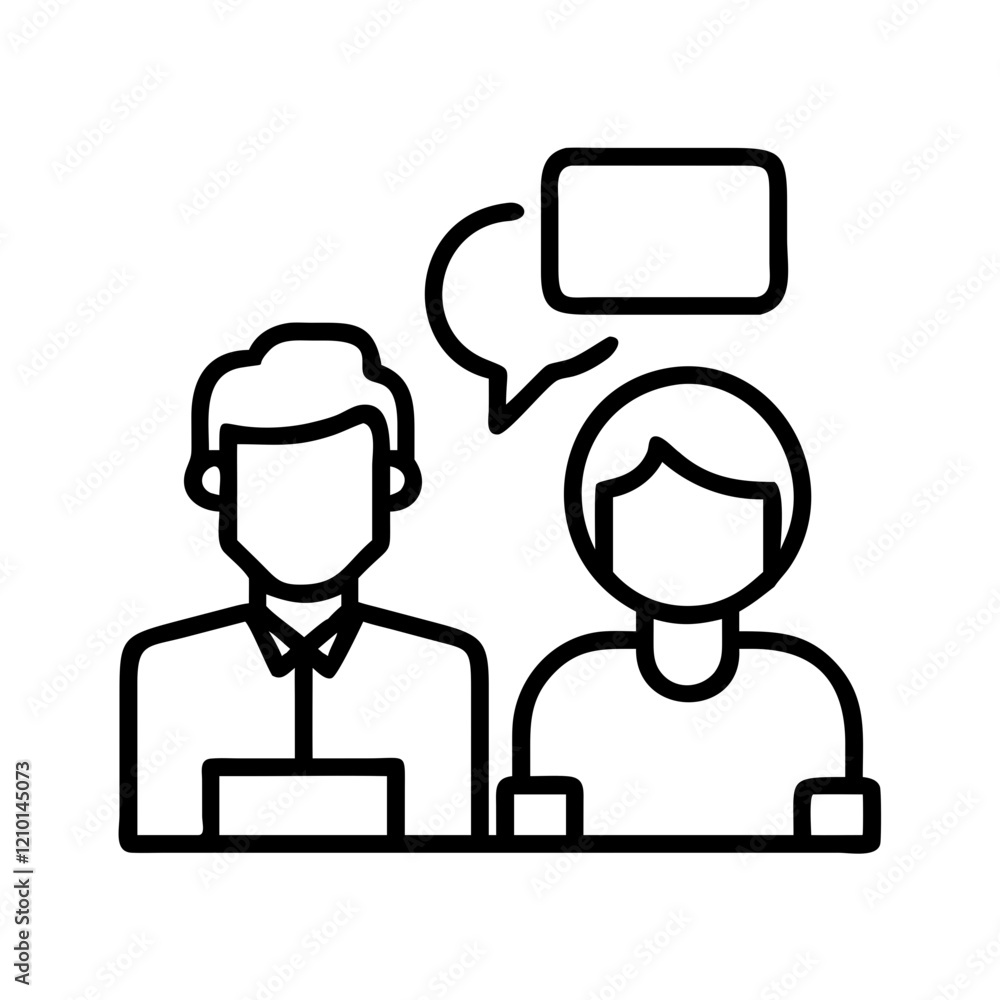 consulting icon, consulting line art - simple line art of consulting, perfect for consulting logos and icons consulting icon, consulting line art - simple line art of consulting, perfect for consulting logos and icons