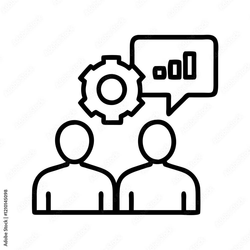 consulting icon, consulting line art - simple line art of consulting, perfect for consulting logos and icons consulting icon, consulting line art - simple line art of consulting, perfect for consulting logos and icons
