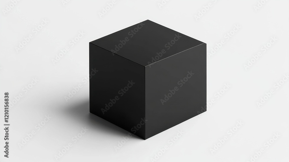 Sleek Minimalist Black Box for Versatile Branding and Premium Presentations Sleek Minimalist Black Box for Versatile Branding and Premium Presentations