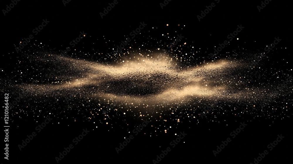 Realistic set of black powder splashes isolated on transparent background. Vector illustration of dust particles, ash, dirt scattered on surface top view. Abstract black paint stroke. Soil texture Realistic set of black powder splashes isolated on transparent background. Vector illustration of dust particles, ash, dirt scattered on surface top view. Abstract black paint stroke. Soil texture