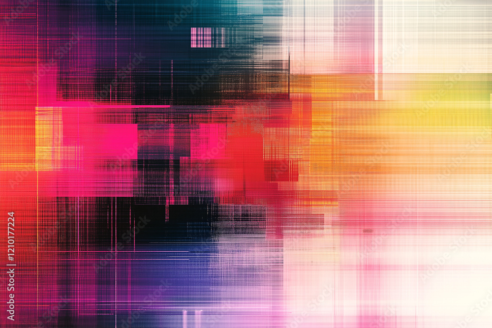 An abstract texture background created by photocopying, a color double exposure, and a glitch An abstract texture background created by photocopying, a color double exposure, and a glitch