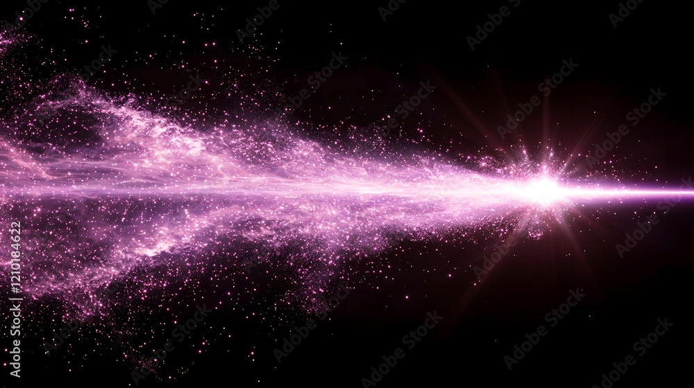 Captivating image of a high energy purple laser beam cutting across a dark atmospheric backdrop enhanced by intense flare effects and intricate light ray details Captivating image of a high energy purple laser beam cutting across a dark atmospheric backdrop enhanced by intense flare effects and intricate light ray details