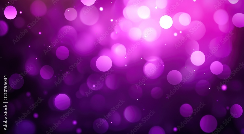 Purple Bokeh Lights: A Dreamy, Abstract Background Purple Bokeh Lights: A Dreamy, Abstract Background