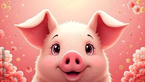 piggy bank cartoon illustration