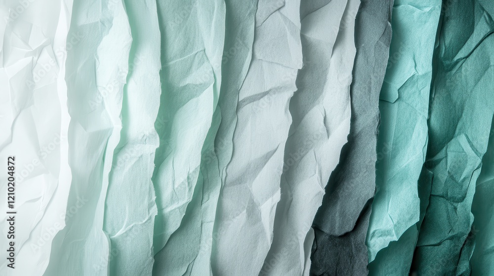 custom made wallpaper toronto digitalSoft pencil strokes create a gradient effect on jagged textured paper in subtle shades of mint and gray