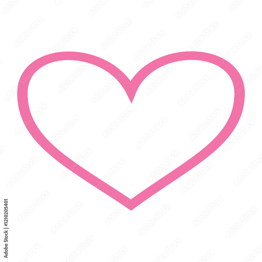 Cute cartoon funny playful heart with face illustration for Valentine's Day Cute cartoon funny playful heart with face illustration for Valentine's Day