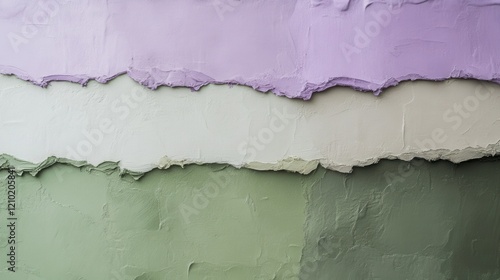 Soft gradient background with layered colors transitioning from purple to green creating a calming visual effect photo