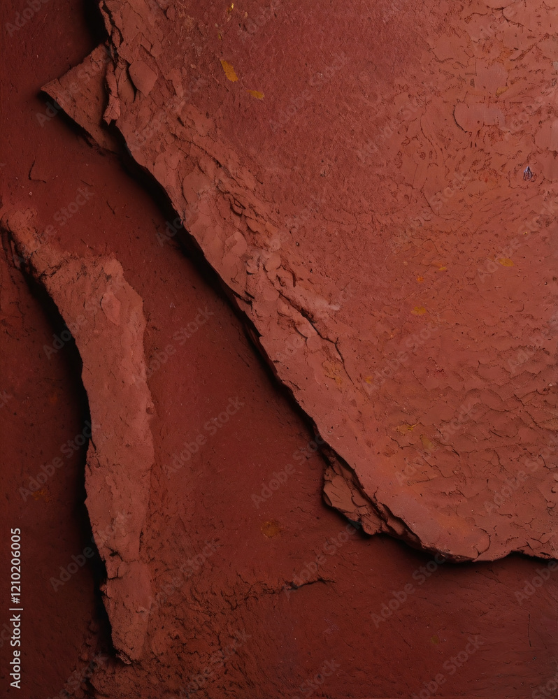 Fototapeta premium Soft Texture Of Red Plaster