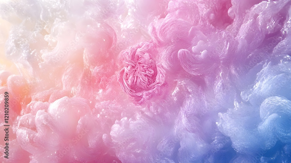 Soft Playful Pastel Gradient Fantasy Design with Fluffy Imaginative Textures A Dreamy Serene Composition in Hues of Pink Blue and Violet Soft Playful Pastel Gradient Fantasy Design with Fluffy Imaginative Textures A Dreamy Serene Composition in Hues of Pink Blue and Violet