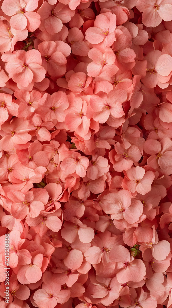 Obraz premium Pink flowers texture, close-up, studio, background, design