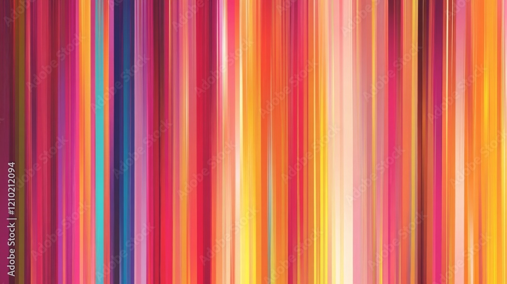 Vibrant Abstract Background with Vertical Colorful Stripes Vibrant Abstract Background with Vertical Colorful Stripes
