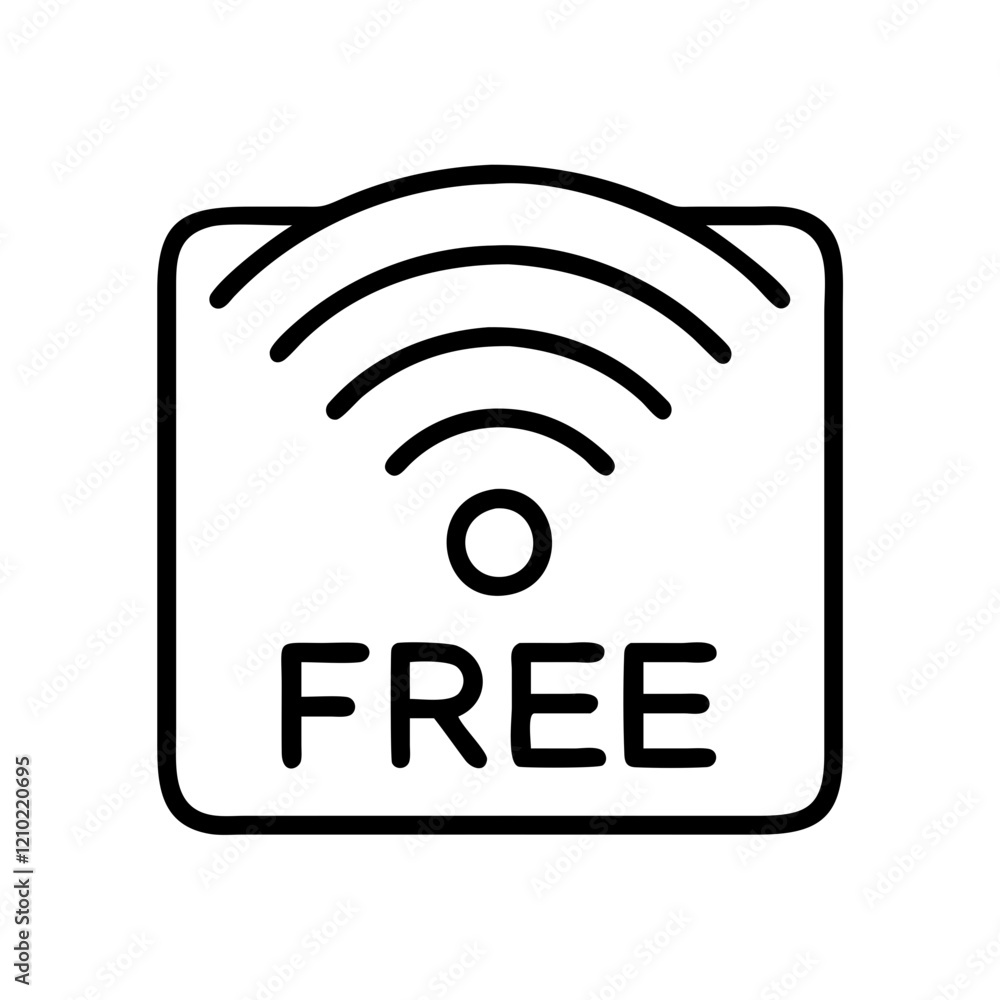 free wifi icon, free wifi line art - simple line art of free wifi, perfect for free wifi logos and icons free wifi icon, free wifi line art - simple line art of free wifi, perfect for free wifi logos and icons