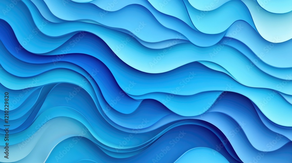 Abstract blue sea background gradient with rippling water in shades of sky blue and indigo. Abstract blue sea background gradient with rippling water in shades of sky blue and indigo.