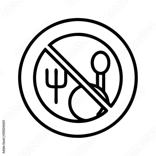 intermittent fasting icon, intermittent fasting line art - simple line art of intermittent fasting, perfect for intermittent fasting logos and icons