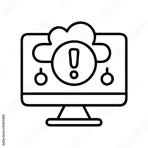 intrusion detection icon, intrusion detection line art - simple line art of intrusion detection, perfect for intrusion detection logos and icons