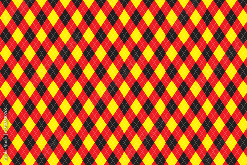 seamless diamond argyle striking pattern with sweet candy background 