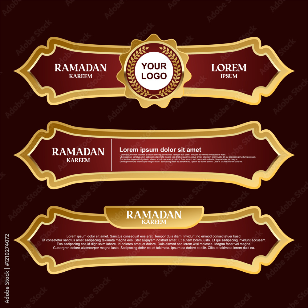 islamic lower third vector pack tv broadcasting channels islamic lower third vector pack tv broadcasting channels