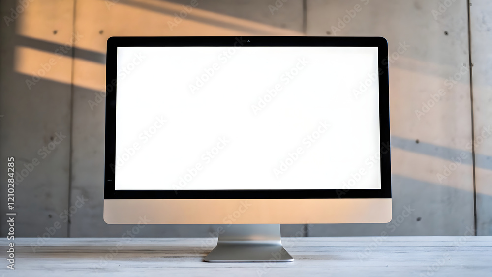 A flat, black screen, a modern display technology for computers and home entertainment A flat, black screen, a modern display technology for computers and home entertainment