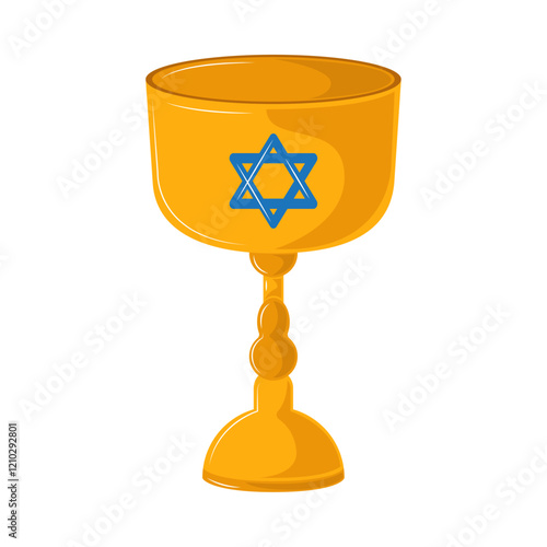 jewish chalice with star